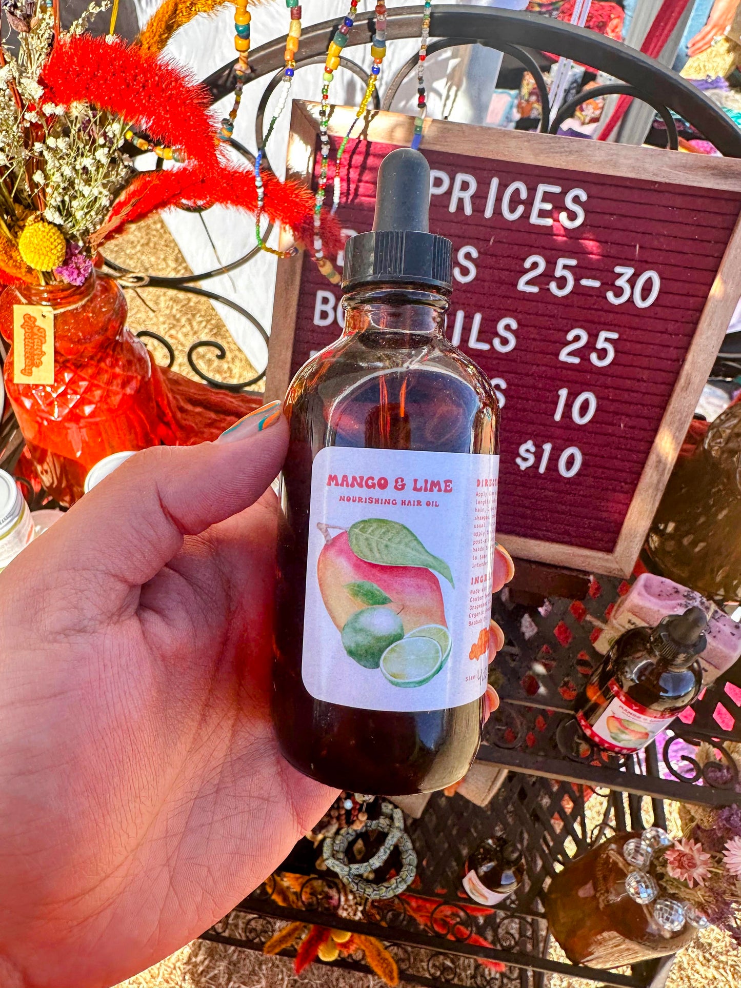 Mango & Lime Nourishing Hair Oil